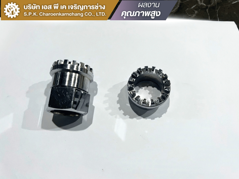 โรงกลึงรับงานทำชิ้นส่วนระบบเฟืองเกียร์